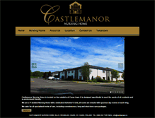 Tablet Screenshot of castlemanor.ie